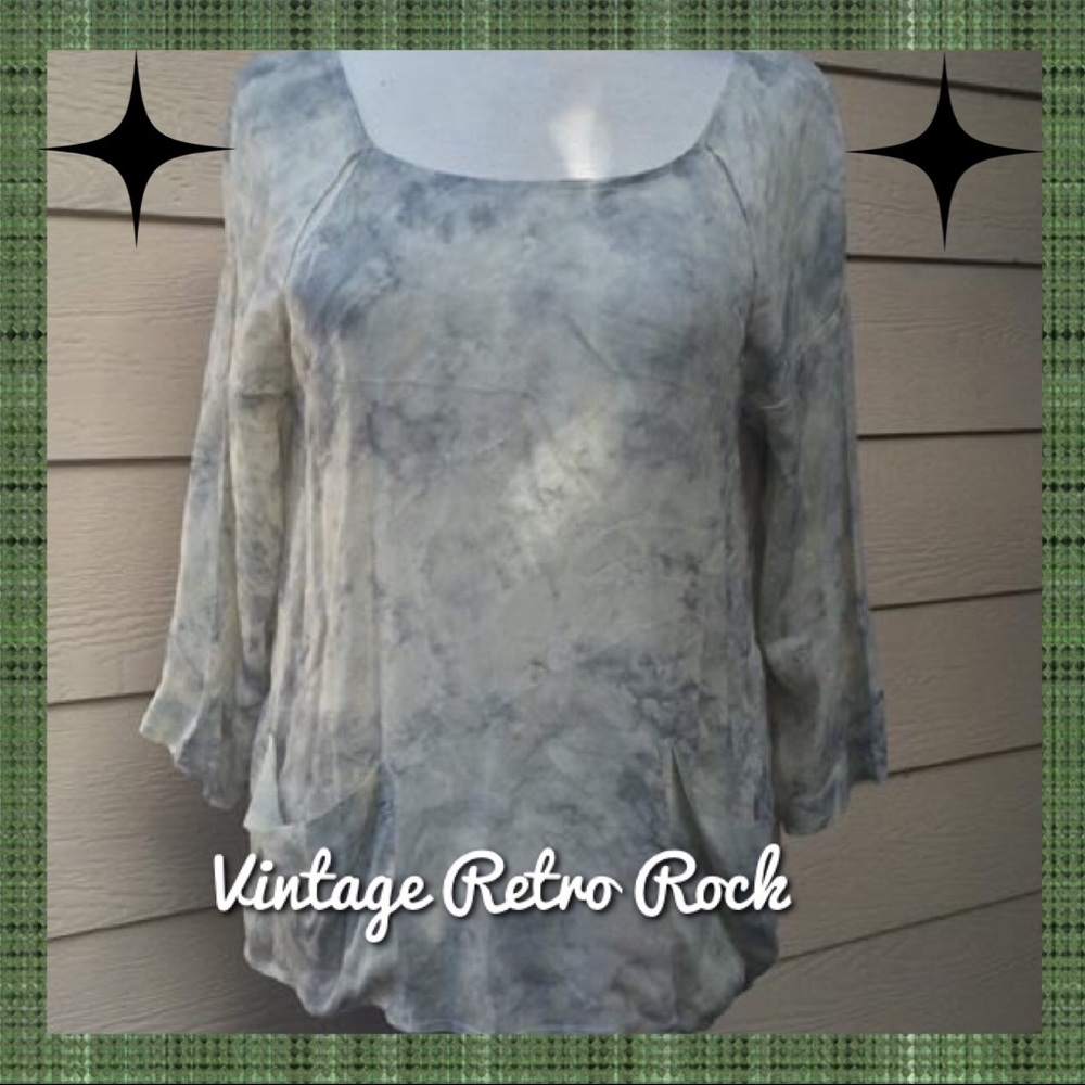 Corey Lynn Calter Fallen Crepe Cut-Out Top
